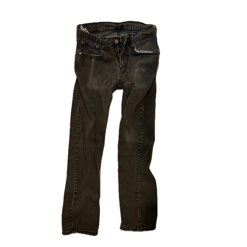 Levi's 541 Athletic Fit Straight Leg Jeans Black Mens 31x30